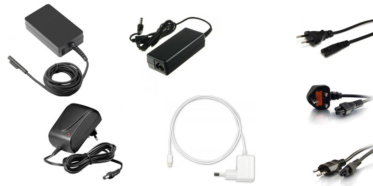 Opladerer og adaptere