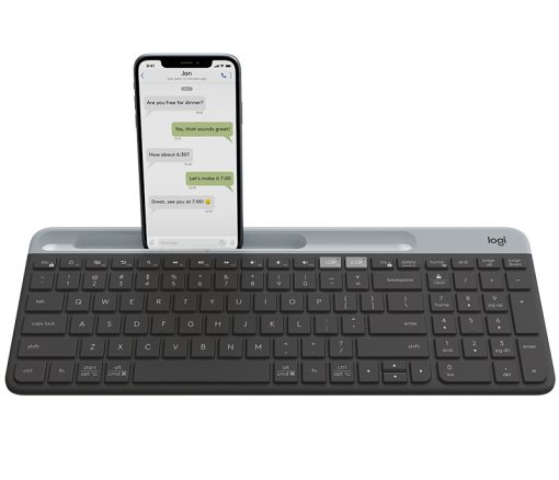 Logitech Slim Multi Device tastatur K580 Sort
