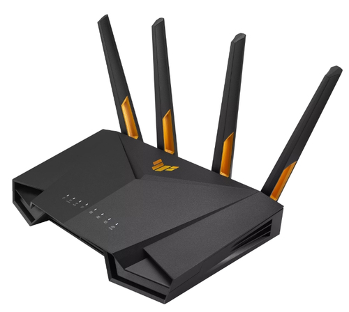 feminin Forræderi en sælger ASUS TUF-AX4200 trådløs router Gigabit Ethernet Dual-band (2,4 GHz / 5 GHz)  Sort - Din Lokale IT-Partner