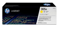 HP Original 305A LaserJet-tonerpatron, gul