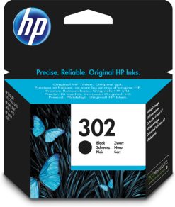 HP Original 302-blækpatron, sort