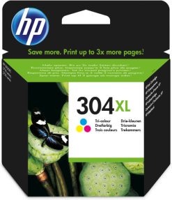 HP Original 304XL-blækpatron, trefarvet