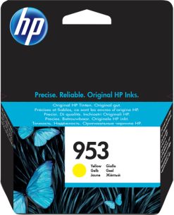 HP Original 953-blækpatron, gul