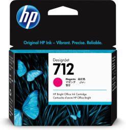 HP 712 DesignJet-blækpatron, magenta, 29 ml