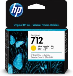 HP 712 DesignJet-blækpatron, gul, 29 ml