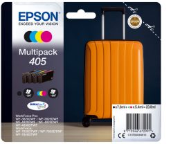 Epson 405 DURABrite Ultra Ink blækpatron 1 stk Original Standard udbytte Sort, Blå, Magenta, Gul