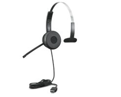 Lenovo 100 Mono Headset Ledningsført Kontor/Callcenter USB Type-A Sort
