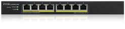 Zyxel GS1915-8EP Administreret L2 Gigabit Ethernet (10/100/1000) Strøm over Ethernet (PoE) Sort