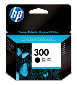 HP Original 300-blækpatron, sort