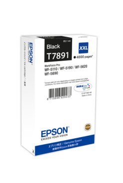 Epson T7891 blækpatron 1 stk Original Ekstra (Super) højt udbytte Sort