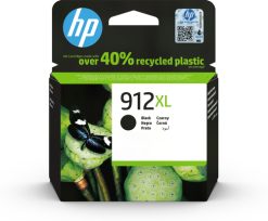 HP 912XL Original Ink-blækpatron med høj kapacitet, sort