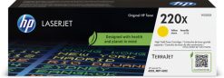 HP 220X original LaserJet-tonerpatron, gul