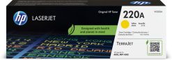 HP 220A original LaserJet-tonerpatron, gul