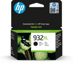 HP Original 932XL-blækpatron med høj kapacitet, sort