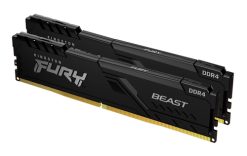 Kingston Technology FURY Beast 32GB 3600MT/s DDR4 CL18 DIMM (Sæt med 2) Black