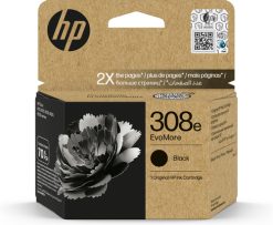 HP Original 308e EvoMore-blækpatron, sort