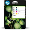 HP 924 original blækpatron, CMYK kombipakke med 4 stk.