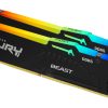 Kingston Technology FURY Beast 64 GB 6000 MT/s DDR5 CL30 DIMM (sæt med 2) RGB EXPO