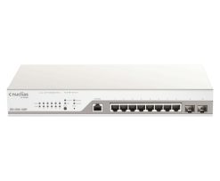 D-Link DBS-2000-10MP netværksswitch Administreret L2 Gigabit Ethernet (10/100/1000) Strøm over Ethernet (PoE) Grå