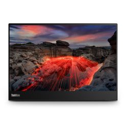 Lenovo ThinkVision M14t LED display 35,6 cm (14") 2240 x 1400 pixel 2.2K Berøringsskærm Sort