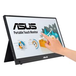ASUS ZenScreen MB16AMTR computerskærm 39,6 cm (15.6") 1920 x 1080 pixel Fuld HD LCD Berøringsskærm Sort