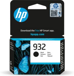 HP Original 932-blækpatron, sort
