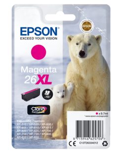 Epson Polar bear C13T26334012 blækpatron 1 stk Original Højt (XL) udbytte Magenta