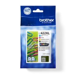 Brother LC422XLVAL blækpatron 4 stk Original Sort, Blå, Magenta, Gul