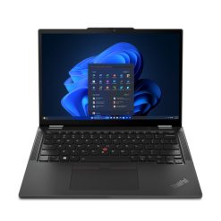 Lenovo ThinkPad X13 2-in-1 Gen 5 Intel Core Ultra 5 125U Hybrid (2-i-1) 33,8 cm (13.3") Berøringsskærm WUXGA 16 GB LPDDR5x-SDRAM 256 GB SSD Wi-Fi 6E (802.11ax) Windows 11 Pro Nordisk Sort