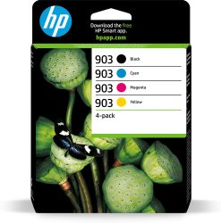 HP Originale 903-blækpatroner, sort/cyan/magenta/gul, 4 stk.