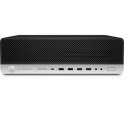 T1A HP EliteDesk 800 G3 Refurbished Intel® Core™ i5 i5-6500 16 GB DDR4-SDRAM 240 GB SSD Windows 10 Pro SFF PC Sort, Sølv