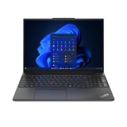 Lenovo ThinkPad E16 Gen 2 (AMD) AMD Ryzen™ 7 7735HS Laptop 40,6 cm (16") WUXGA 16 GB DDR5-SDRAM 512 GB SSD Wi-Fi 6E (802.11ax) Windows 11 Pro Nordisk Sort