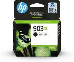 HP Original 903XL-blækpatron med høj kapacitet, sort