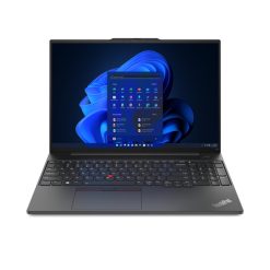 Lenovo ThinkPad E16 Gen 1 (AMD) AMD Ryzen™ 7 7730U Laptop 40,6 cm (16") WUXGA 16 GB DDR4-SDRAM 512 GB SSD Wi-Fi 6 (802.11ax) Windows 11 Pro Nordisk Sort