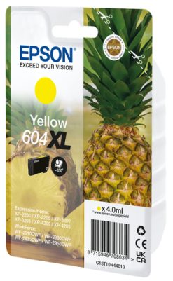 Epson 604XL blækpatron 1 stk Original Gul