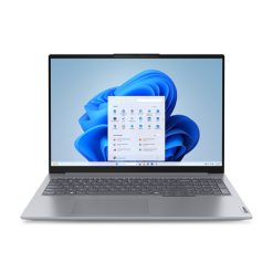 Lenovo ThinkBook 16 G7 ARP AMD Ryzen™ 5 7535HS Laptop 40,6 cm (16") WUXGA 16 GB DDR5-SDRAM 256 GB SSD Wi-Fi 6E (802.11ax) Windows 11 Pro Nordisk Grå