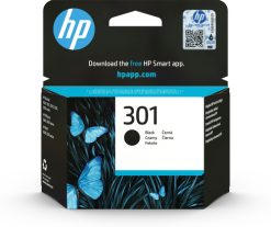 HP Original 301-blækpatron, sort