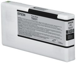 Epson T6531 Photo Black Ink Cartridge (200ml) blækpatron 1 stk Original Foto sort