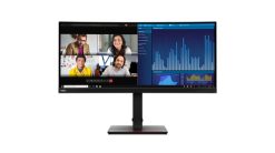 Lenovo ThinkVision P34w-20 LED display 86,7 cm (34.1") 3440 x 1440 pixel Wide Quad HD Sort