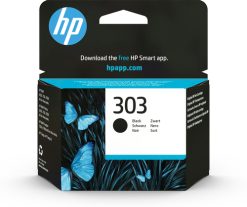 HP Original 303-blækpatron, sort