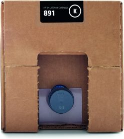 HP 10-liters 3M 891 Latex-blækpatron, sort