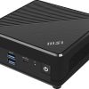 MSI CUBI N ADL S-226BEU PC barebone 0,69L størrelse PC Sort N200