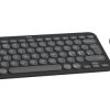 Logitech 920-012257 tastatur Mus inkluderet Universel RF trådløs + Bluetooth QWERTY Nordisk Grafit