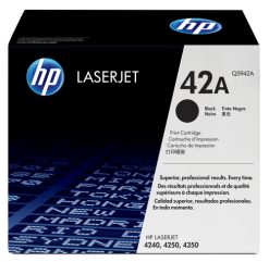 HP Original 42A LaserJet-tonerpatron, sort