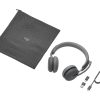Logitech 981-001311 hovedtelefoner/headset Trådløs Kontor/Callcenter USB Type-C Bluetooth Grafit