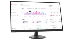 Lenovo D32-40 computerskærm 80 cm (31.5") 1920 x 1080 pixel Fuld HD Sort