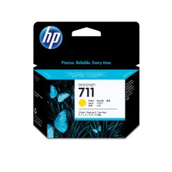 HP 711 DesignJet-blækpatroner med 29 ml, 3 stk., gul