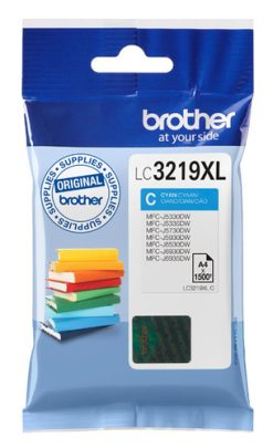 Brother LC-3219XLC blækpatron 1 stk Original Højt (XL) udbytte Blå