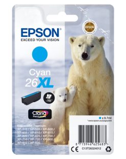 Epson Polar bear C13T26324012 blækpatron 1 stk Original Højt (XL) udbytte Blå