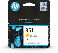 HP Original 951-blækpatron, gul